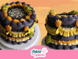 Vintage cake halloween