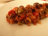 Aubergines façon Sarde aux olives maison et aux capres, cuisson four ou omnicuiseur