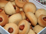 Bijoux Biscuits facile aux amandes ou au noix (sans oeuf ni lait)