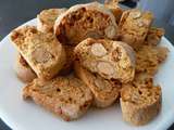 Biscuits Cantuccini aux amandes excellentissimes