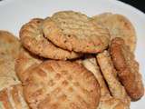 Biscuits  hélénettes  à l'arachide