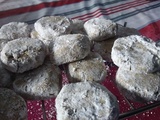 Biscuits siciliens  Fior di mandorla  ou  flocons de neige 