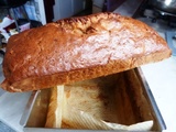Cake à la banane et aux noix peu calorique peu sucré