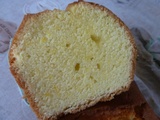 Cake yaourt et crème, sucre de bouleau allégé parfum vanille et rhum