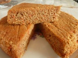 Carrot cake à l’orange d’après ww, léger, délicieux, simple, sans farine, sans gras ajouté