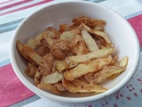 Chips d'épluchures de Pommes de Terre anti gaspi et faible apport en glucides