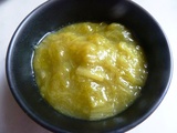 Compote de rhubarbe au sucre de bouleau