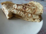 Crêpes à la farine d'avoine et au lait végétal d'amande