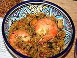 Crevettes au riz en Jordanie...comme une paella