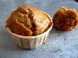Muffins carotte cannelle (d'apr. Pascale Weeks)