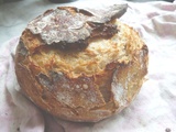 Pain boule sur Levain, mélange seigle et blé, version petit modèle