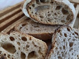 Pain complet au levain en vitesse de croisière