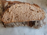 Pain de Méteil au levain, sans autolyse, longue fermentation