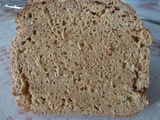 Pain de petit épeautre au levain et avec utilisation de petit lait (non obligatoire)