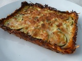 Quiche courgette bacon allégée avec pâte de carotte croustillante cuite Omnicuiseur