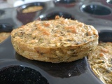  Quichette  de courgette au pois chiche (farine)