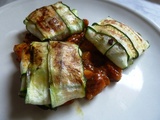 Ravioli de courgette façon bolognaise