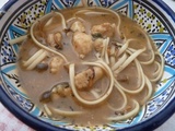 Soupe Ramen au congre (ou lotte)