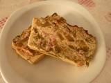 Terrine de courgette au jambon faibles calories cuisson omnicuiseur ou four