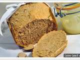 Bio : pain de kamut aux graines de lin à la map