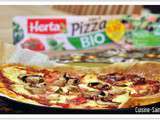 Blog cuisine bio test : pizza champignon jambon fromage