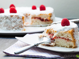 D’Angel cake (ou gâteau des anges) sans gluten ni lactose