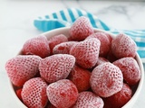Comment congeler les fraises