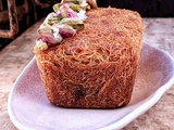 Kunafa cake à la pistache