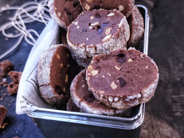 Biscuits diamant au chocolat beurre salé - Grand Fermage