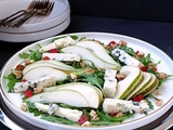 Salade de poires au roquefort