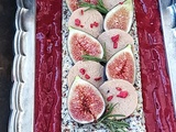 Salade de quinoa aux figues foie gras et framboise