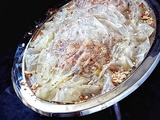 Trid madfoun au poulet et aux amandes
