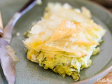 Feuilleté grec aux courgettes et à la feta [Kolokithopita]