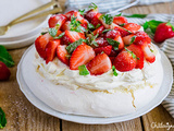 Pavlova aux fraises [le dessert ultra gourmand]