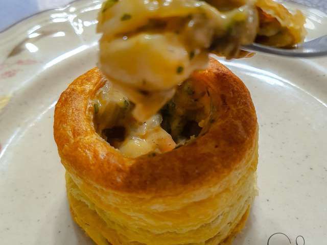 Recettes De Vol Au Vent Et Champignons