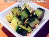 Salade de Concombre, Façon Asiatique