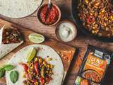 Fajitas veggie tex mex