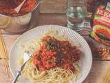 Spaghetti à la bolognaise vegan