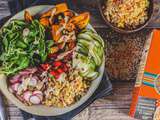 Veggie bowl au quico | Recette bio, équilibrée & colorée