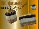 Mini cheesecakes au Café et Caramel
