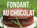 Simple et efficace : le fondant au chocolat au sucre non raffiné ou Rapadura (pour mon grand retour !)