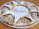 Couronne aux pommes et spéculos