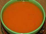 Soupe potiron-tomates