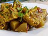 Curry d’omelette vapeur – Steamed omelette curry