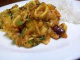 Curry de calamars – Squid curry