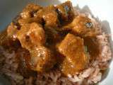 Curry de porc - Pork curry