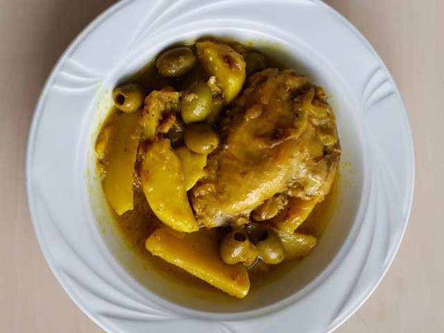 Recette rapide de lieu au citron confit et safran