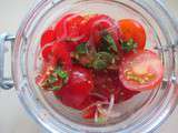 Tamatar katchumbar – salade de tomates sans huile et vinaigre – Oil and vinegar-free salad