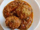 Tamatari Kofta - Boulettes sauce tomates à l’indienne - Indian meatballs in a tomato sauce
