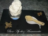 Cuilleres chocolat blanc noisettes amandes chantilly maison et ma mer emeraude